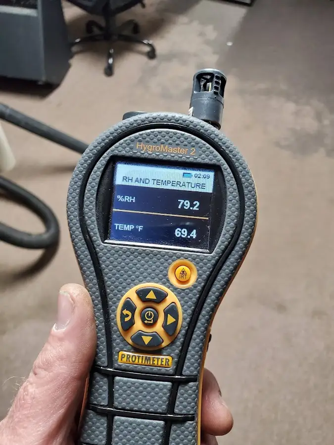 Moisture meter humidity assessment for Fire & Smoke Damage Restoration in Cocoa Beach