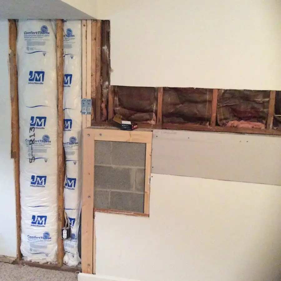 Wall insulation replacement during Odor Removal & Deodorization in Cocoa Beach